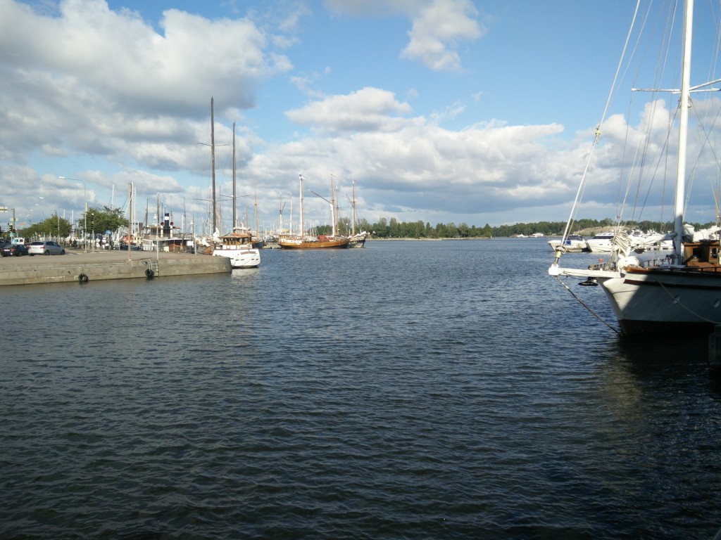 Helsinki Harbor Near The Venue