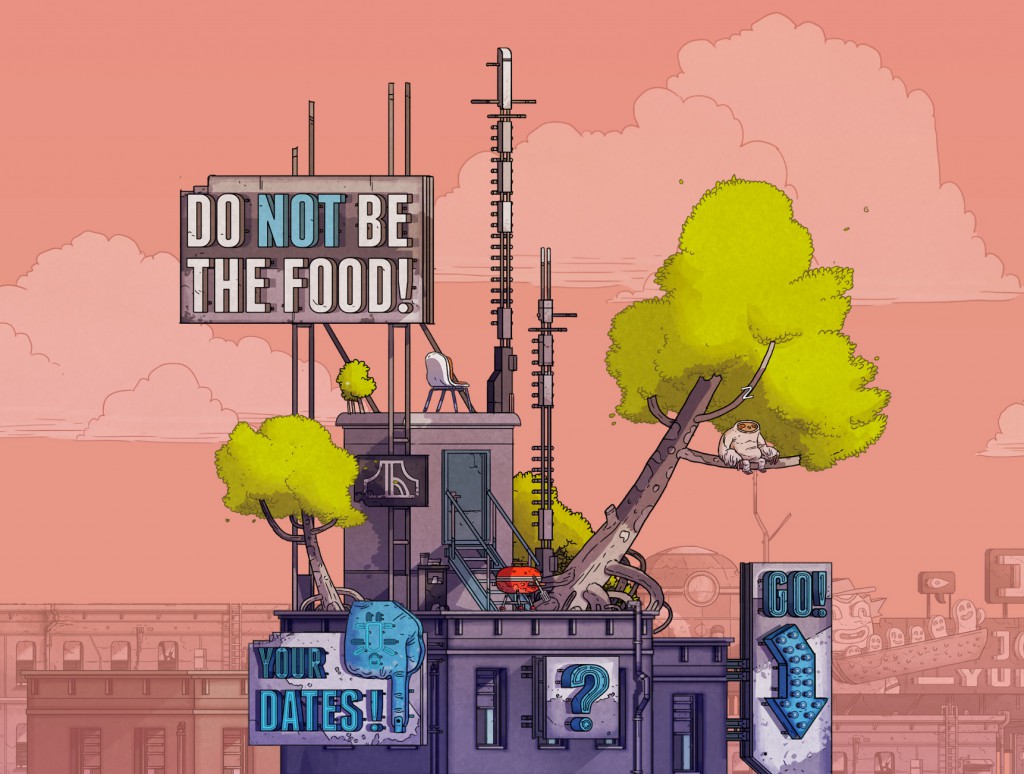 DO NOT BE THE FOOD!