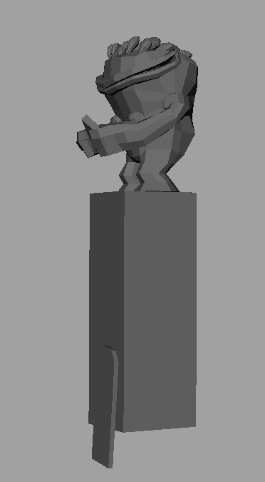 Hairy Statue