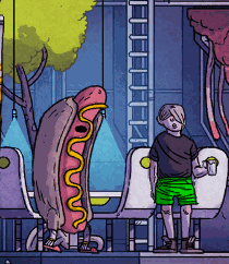 Hot Dog Man And Rico