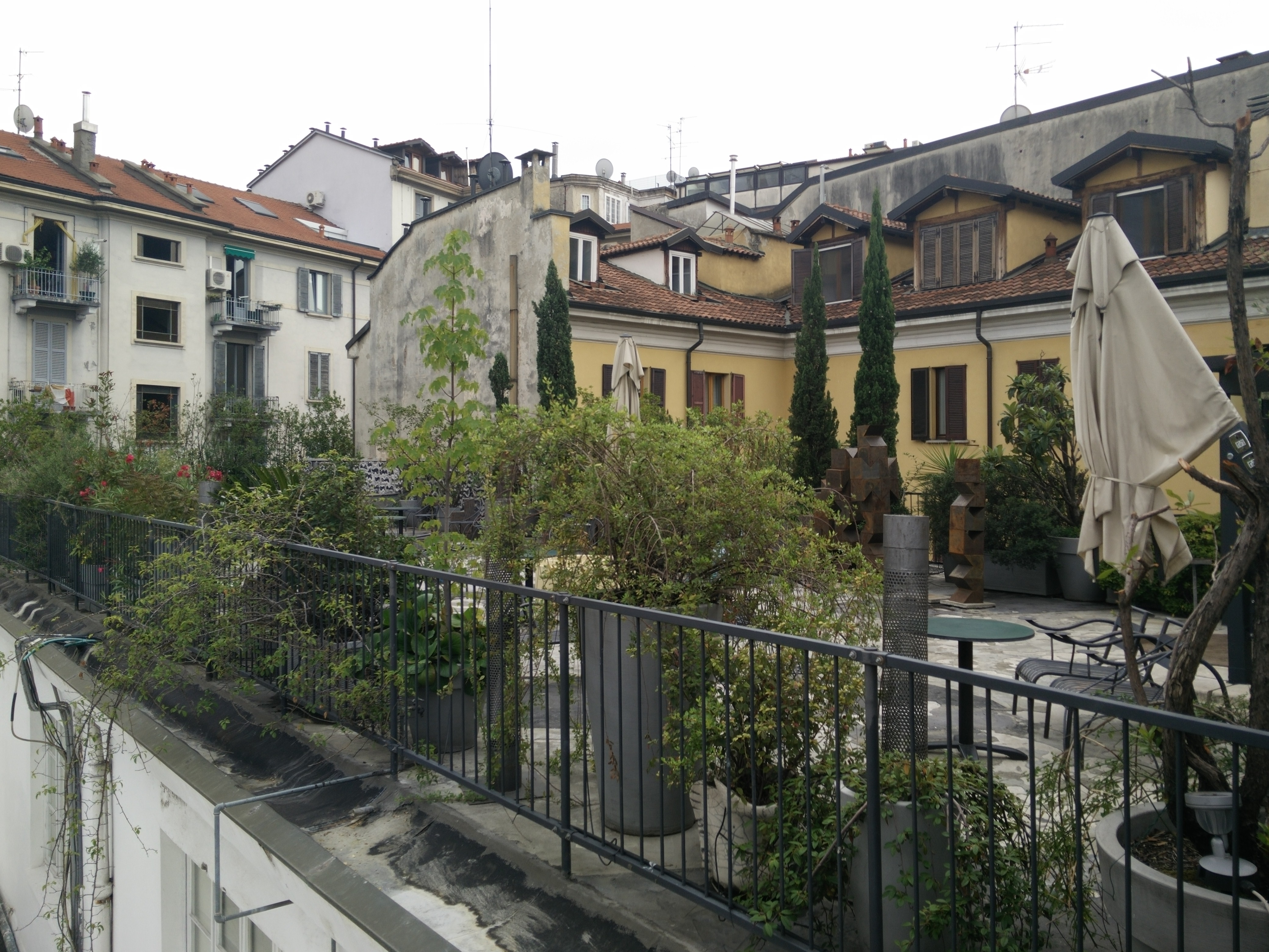 On The Roof Of The Café