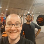 Airport Selfie 4, Milan With Tronco
